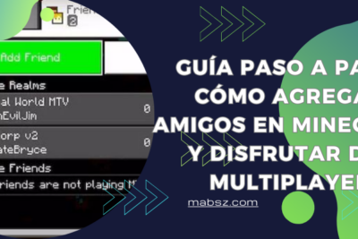 ¿Como agregar amigos en Minecraft ?