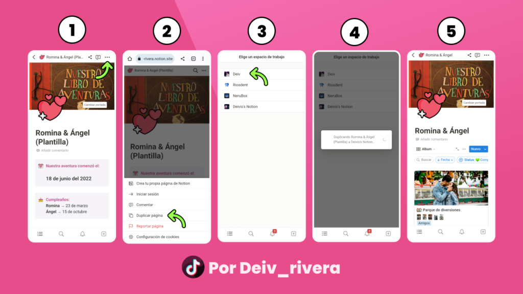 libro de aventuras digital con tu novi@!