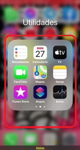 Ocultar aplicaciones en iPhone iOS 14 Creando una carpeta oculta
