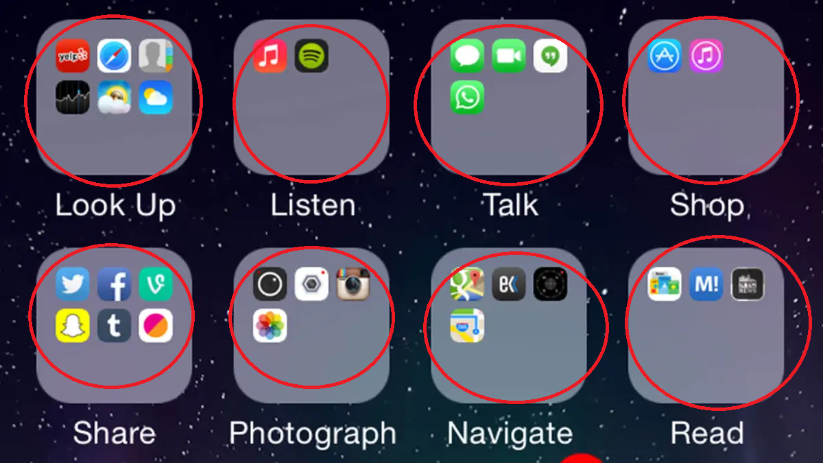 Organizar las aplicaciones en carpetas en iphone trucos para iphone