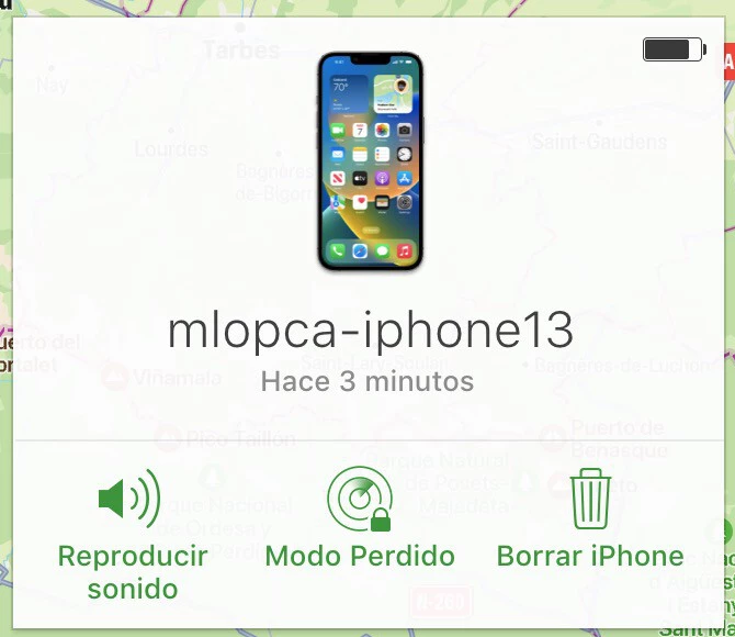Bloqueo y borrado remoto del iPhone en caso de pérdida o robo en iphone